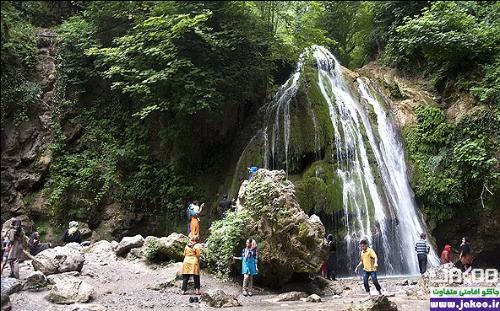 تنها آبشار خزه‌ای ایران به نام کبودوال