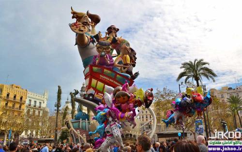 جشنواره بهاری در اسپانیا