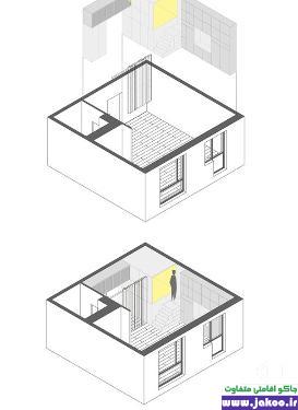 طراحی آپارتمان کوچک