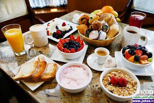 معروف ترین وعده غذایی صبحانه در هتل ها