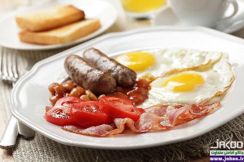 معروف ترین صبحانه ها در هتل ها، صبحانه‌ي انگليسي