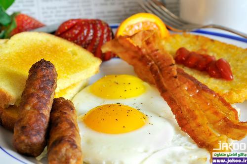 معروف ترین صبحانه ها در هتل ها، صبحانه‌ي امريکايي
