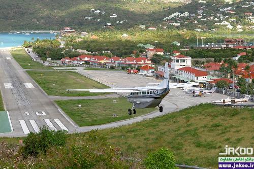 خطرناک‌ترین فرودگاه‌های دنیا، فرودگاه Gustaf در جزیره کارائیب