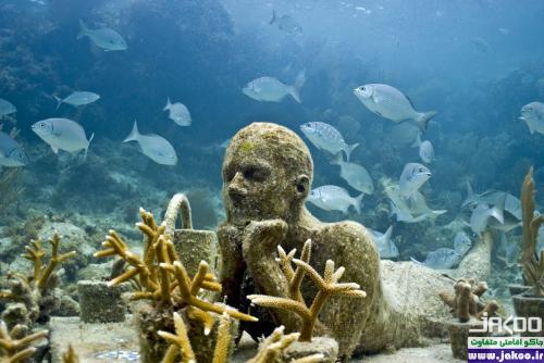 موزه مظهر امید در زیر آب سواحل شهر کانکون