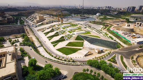 وسیع ترین باغ کتاب جهان در تهران