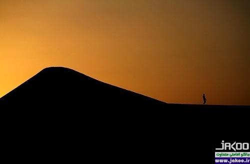 وسیع ترین تپه های شنی جهان در ریگان ایران
