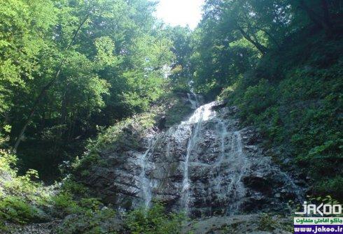 آبشار اکاپل شهر چالوس