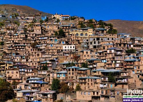 یکی از زیباترین روستاهای ایران در نزدیکی مشهد با نام روستای کنگ
