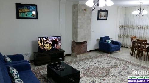 اجاره آپارتمان مبله 120متری بلوار چمران رو به  ... شیراز فارس